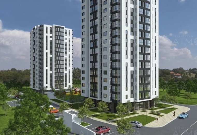 Однокомнатная квартира в новостройке  ЖК "Два адмирала"