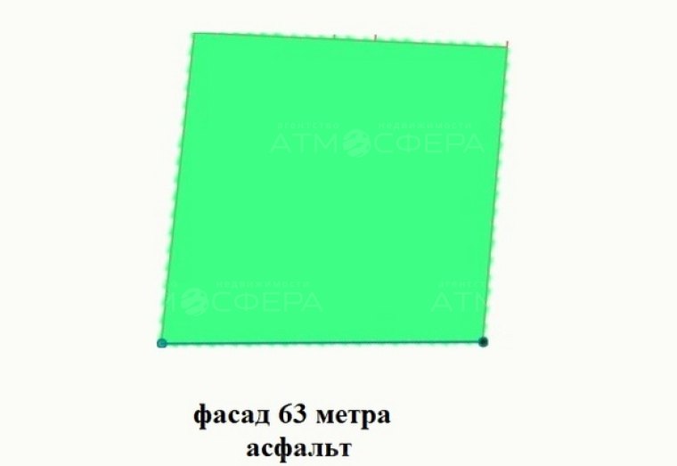 Участок 37 сот: гостиничное обслуживание в 800 метрах от песчаного пляжа