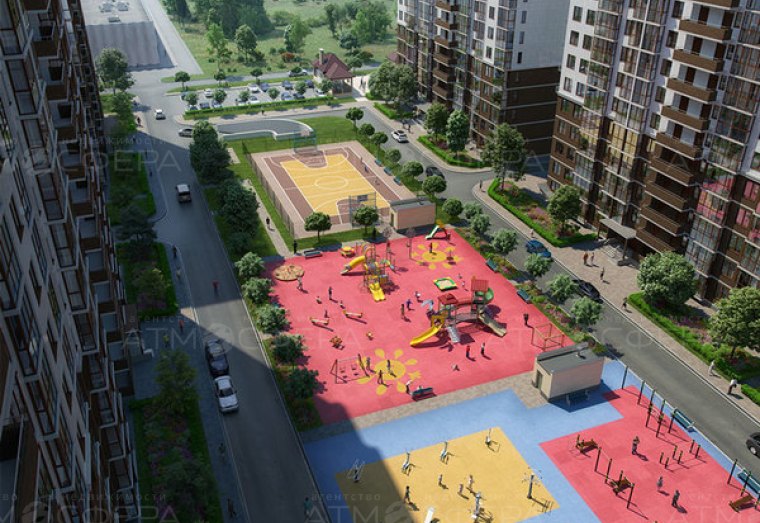 Однокомнатная квартира в ЖК Раз Два Три