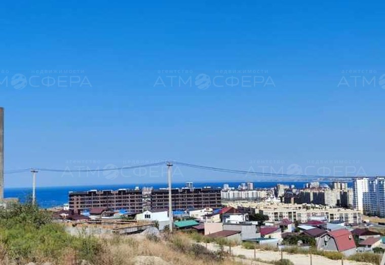 Продается участок с видом на море в с. Супсех