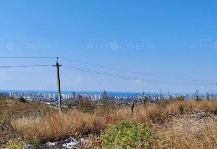 Продается участок с видом на море и горы в с. Супсех