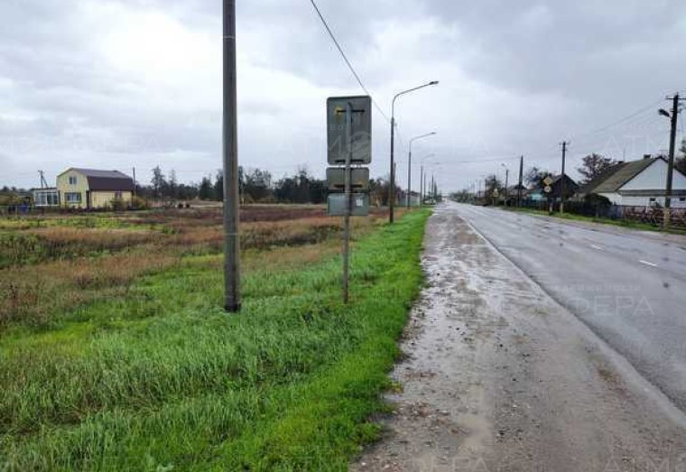 Продаётся участок вдоль трассы в п. Прогресс
