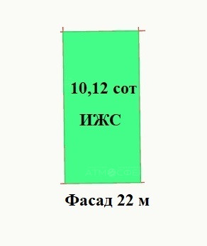 Продаётся земельный участок 10 соток в п. Веселовка.