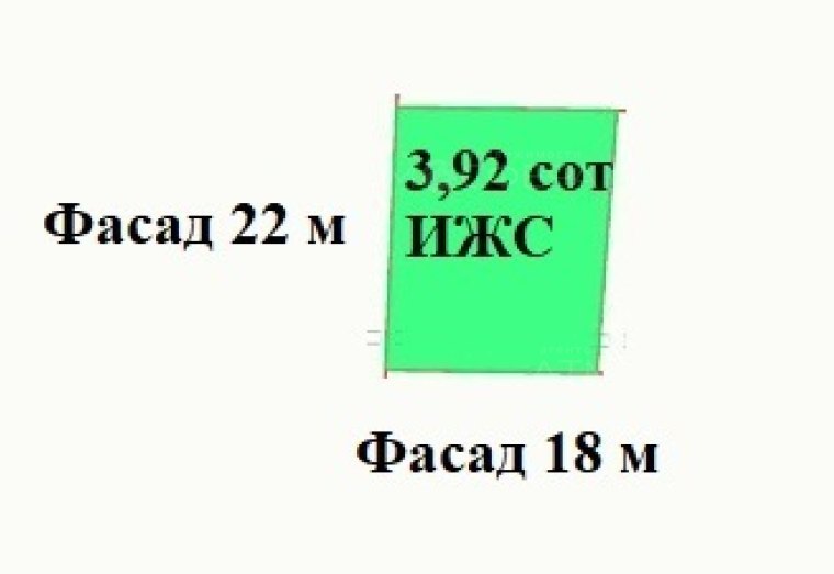 Участок ИЖС в х. Семигорский 3,92 сот