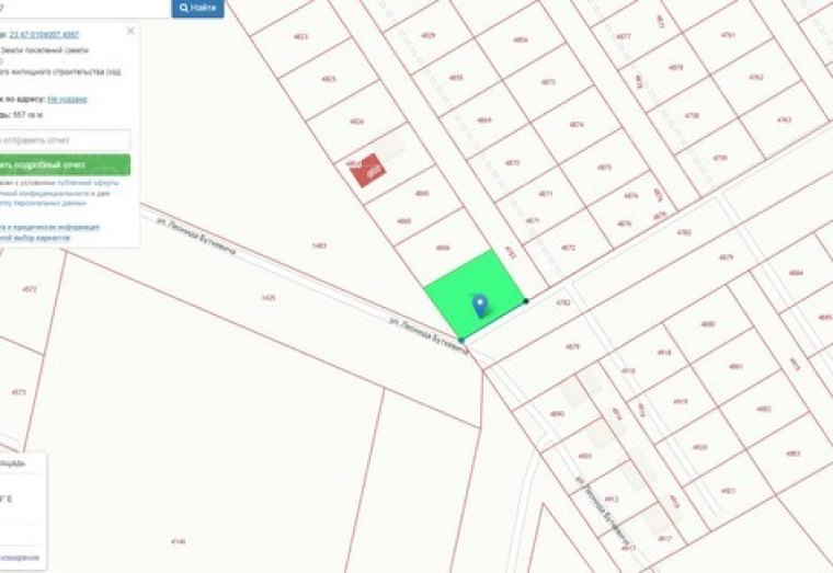 Угловой участок ИЖС 5,57 сот в х. Семигорский
