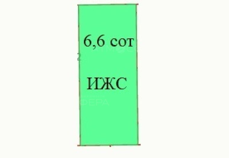 Участок ИЖС 6,6 сот в п. Веселовка