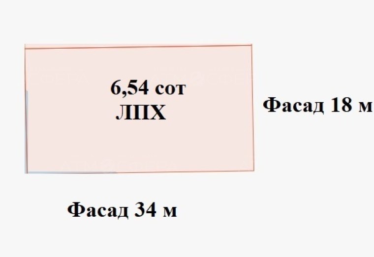 Участок ЛПХ 6,54 сот в х. Чекон анапского района