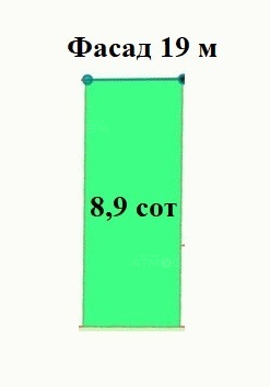 Участок 8,9 сот ИЖС в обжитом районе с. Варваровка