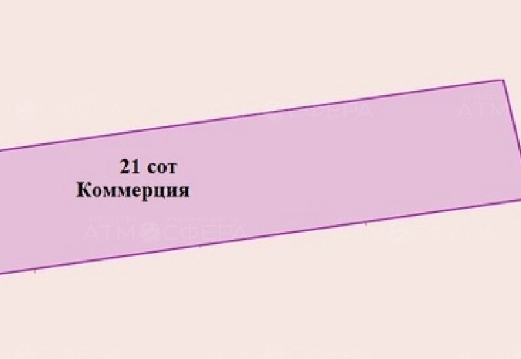 Участок 21 сот в п. Веселовка, коммерция