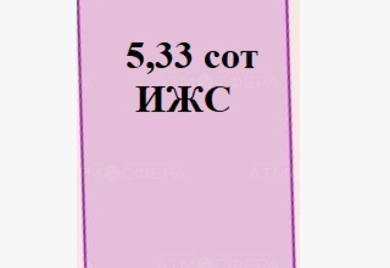 Участок ИЖС 5,33 сот в п. Веселовка недалеко от пляжа