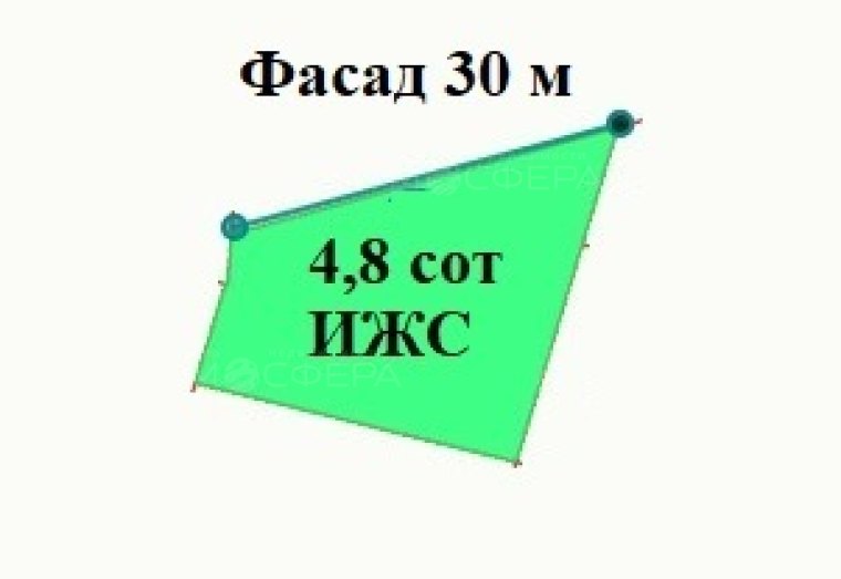 Участок ИЖС 4,8 сот в х. Семигорский Новороссийского района