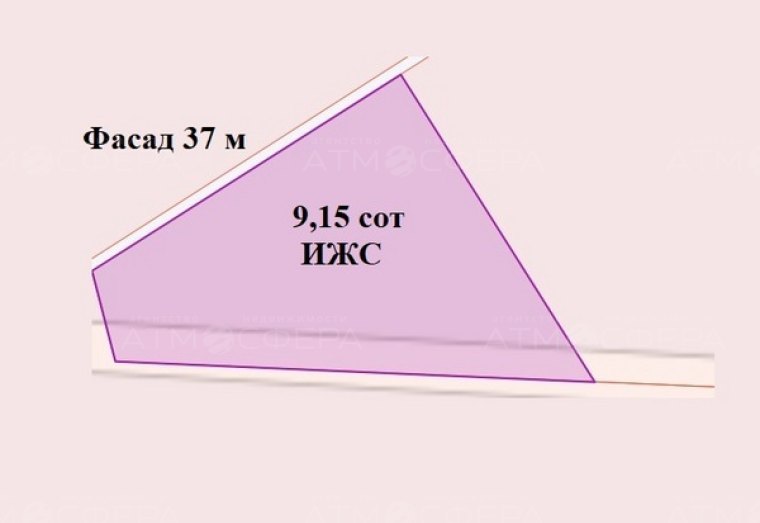 Участок 9,15 сот ИЖС в п. Таманский КП Дельфины