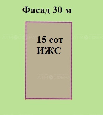 Участок ИЖС 15 сот в п. Волна