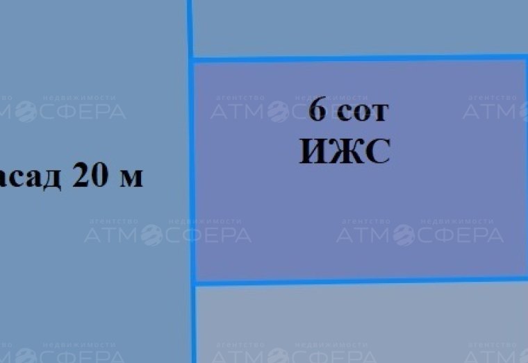 Участок ИЖС 6 сот в п. Таманский