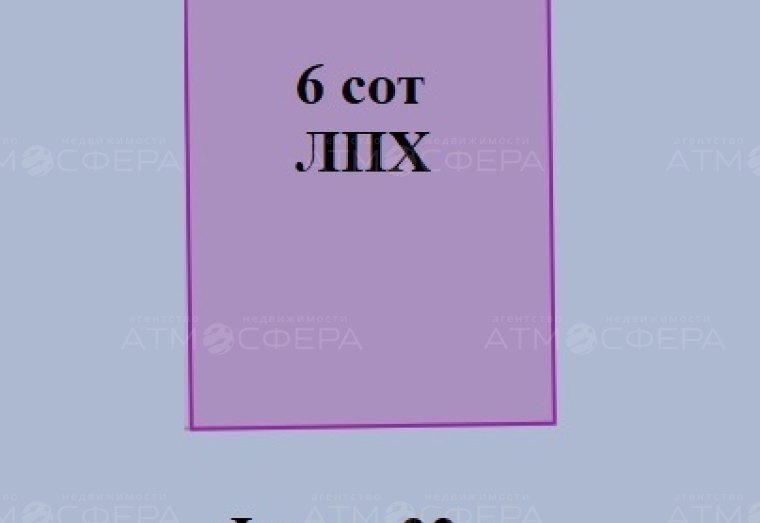 Участок 6 сот в п. Таманский