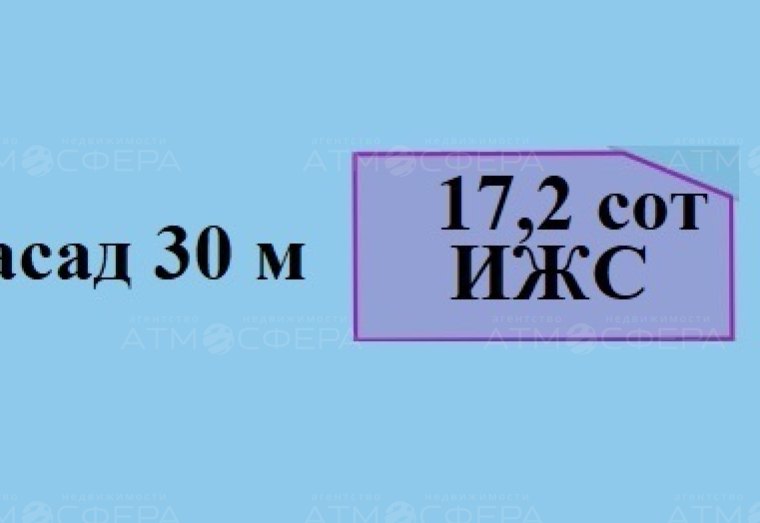 Участок 17,2 сот в х. Вестник