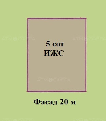 Участок ИЖС 5 сот в п. Веселовка на ул. Балтийская
