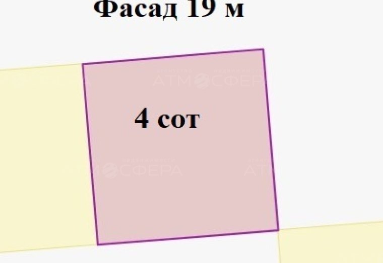 Участок 4 сот в СОТ Строитель