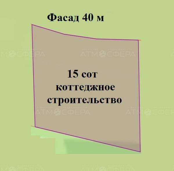 Земельный участок 15 соток в КП Предгорье