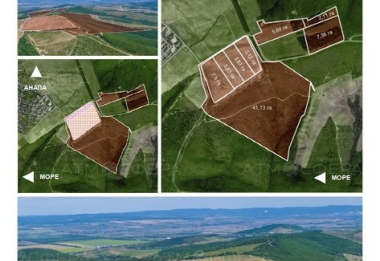 Продаётся земельный участок с виноградниками в с. Варваровка