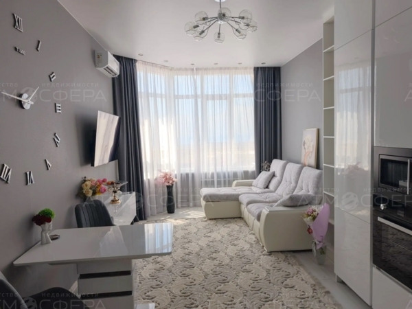 1-комн. квартира, 45.4 м², Анапа, Владимирская ул.