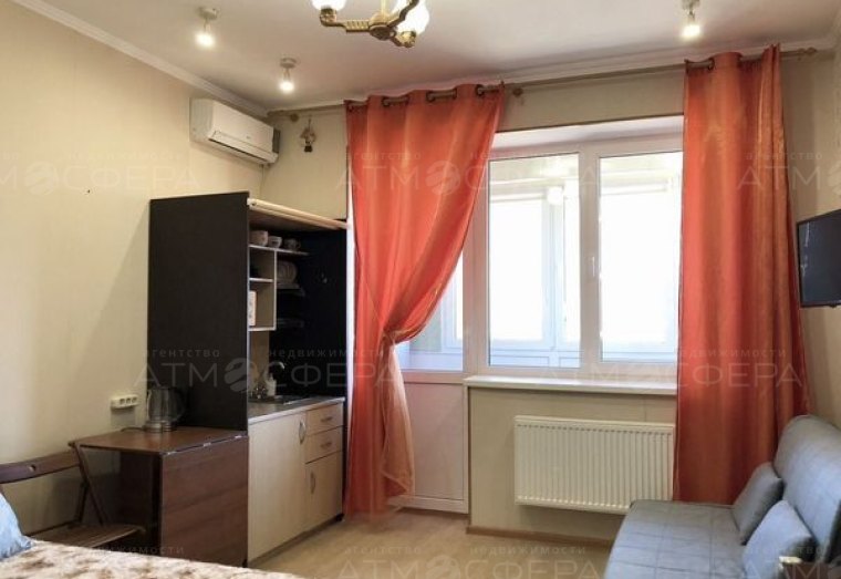 1-комн. квартира, 21 м², Анапа, Пионерский пр-кт